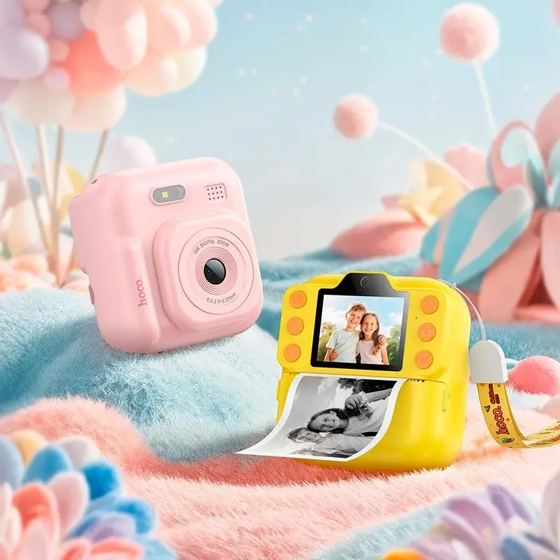Детская камера мгновенной печати HOCO Dual Сamera DV211-1