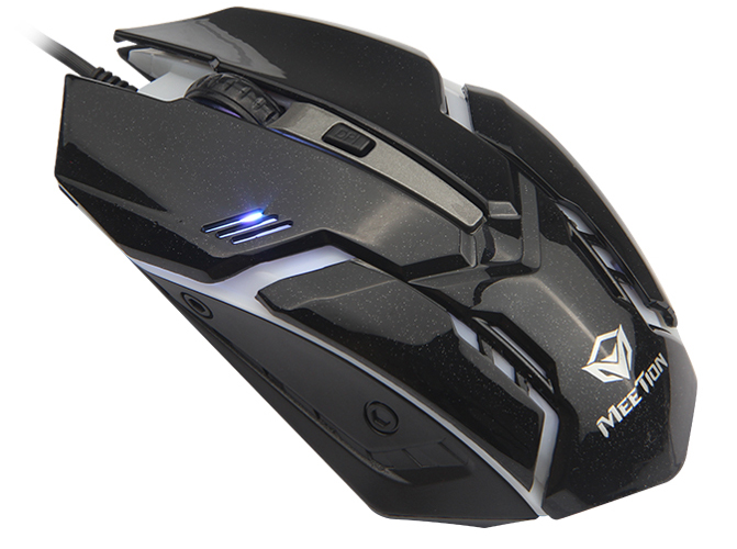 Ігрова миша MEETION M371 дротова з RGB-підсвіткою та регульованим DPI