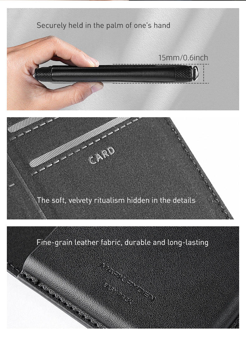 Картхолдер Mark Ryden MR604 — компактний тревел-органайзер через плече для документів і карток-4