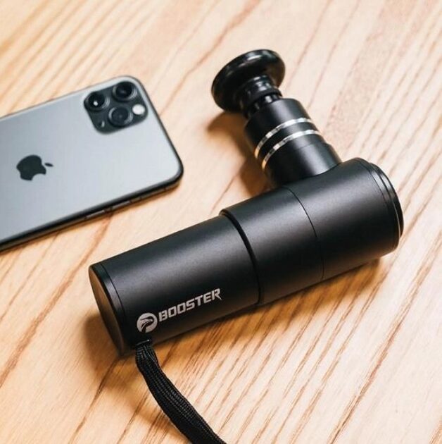 Перкуссионный массажный пистолет Booster Mini 2500 мАч – компактный массажер триггерных точек-3