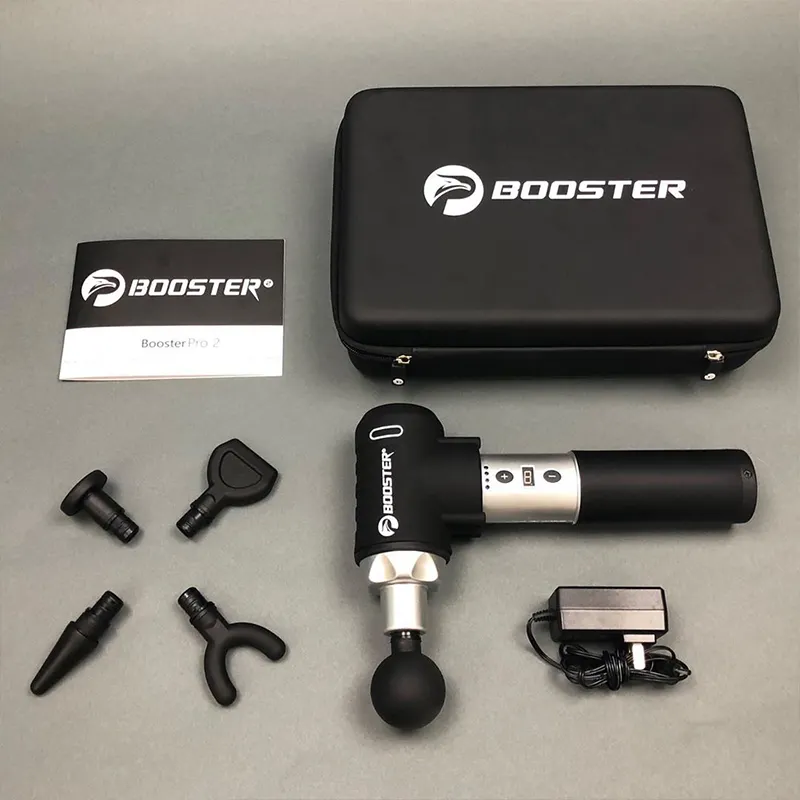 Перкуссионный массажер Booster Pro 2 – мощный пистолет для мышц и триггерных точек-3