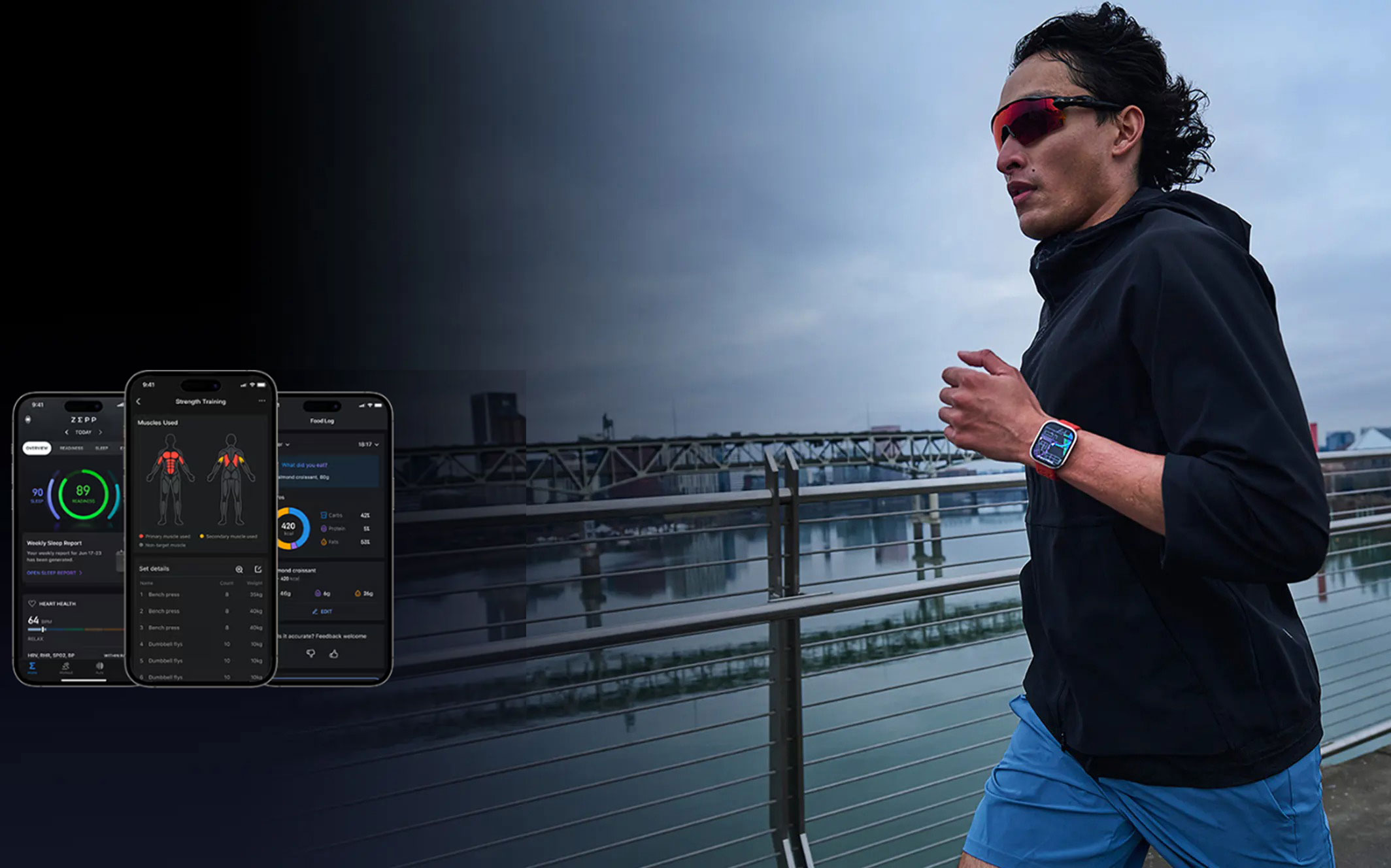 Смарт-часы Amazfit Bip 6 Black с поддержкой ШИ и GPS