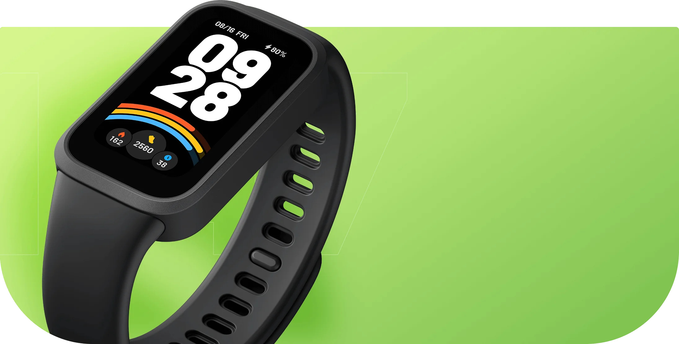 Фітнес-браслет Xiaomi Smart Band 9 Active з пульсоксиметром