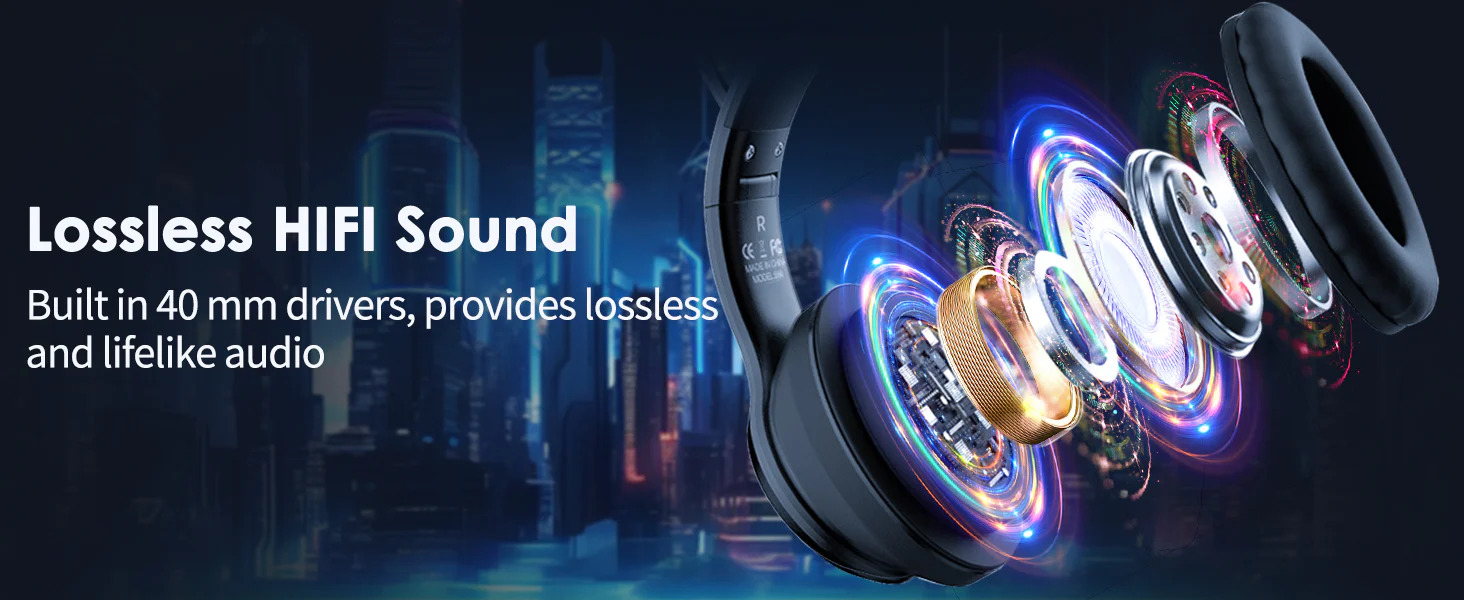 Бездротові ігрові навушники ONIKUMA B90 з RGB підсвіткою та котячими вушками