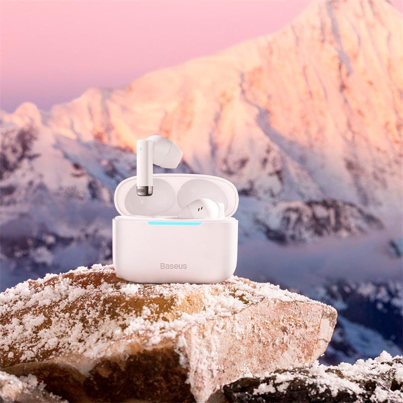 Бездротові TWS навушники BASEUS Bowie E9 з ANC, Bluetooth 5.3 та зарядним кейсом