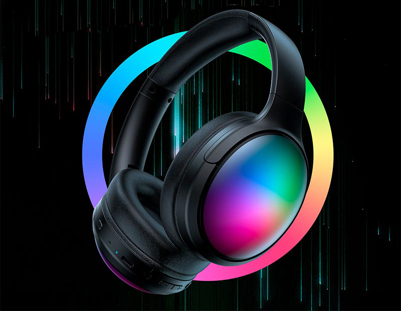 Ігрові Bluetooth навушники ONIKUMA B3 з мікрофоном ANC та RGB підсвіткою