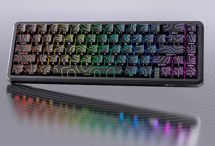 Механічна ігрова клавіатура ONIKUMA G67 дротова з магнітними перемикачами та ARGB-підсвіткою