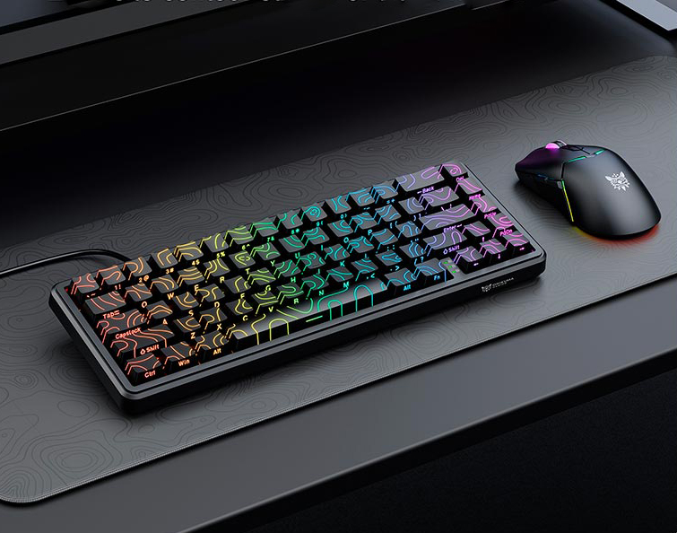 Механічна ігрова клавіатура ONIKUMA G67 дротова з магнітними перемикачами та ARGB-підсвіткою