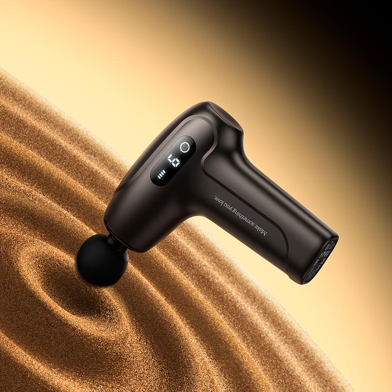 Перкусійний масажер для м’язів HOCO HP51 безшумний із 6 рівнями інтенсивності