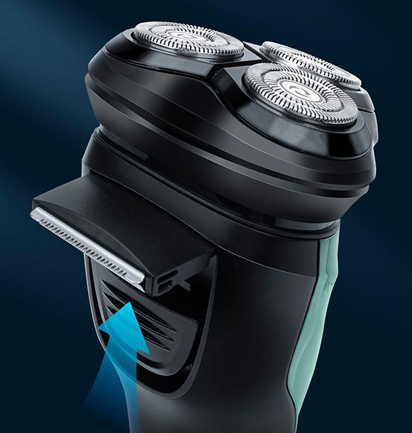 Электробритва аккумуляторная HOCO Dar06 Plus водонепроницаемая IPX7, с LED-дисплеем