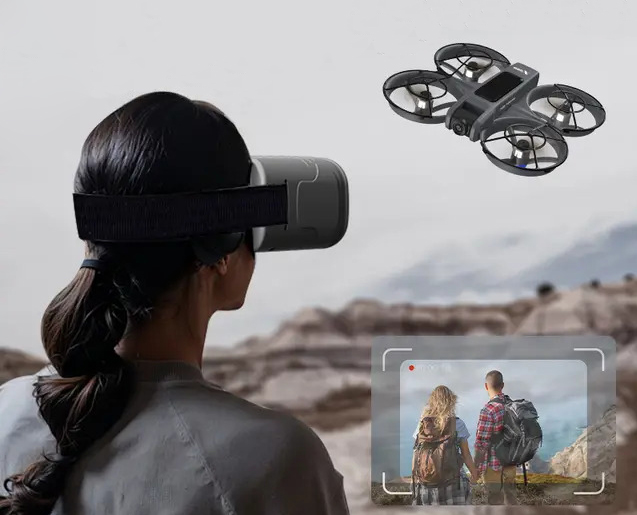 Квадрокоптер X226 з камерою 8K та окулярами віртуальної реальності
