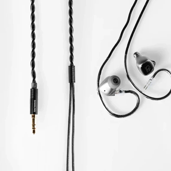 Вакуумні навушники Shanling MG20 Hi-Res із DLC-драйвером та металевим корпусом