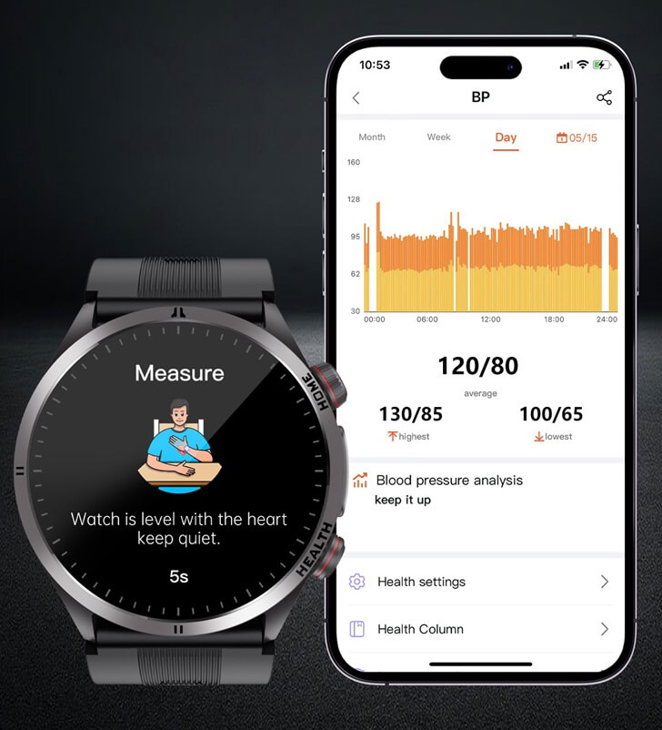 Смарт-часы Lemfo S26 с измерением ЭКГ, давления и Bluetooth-звонками