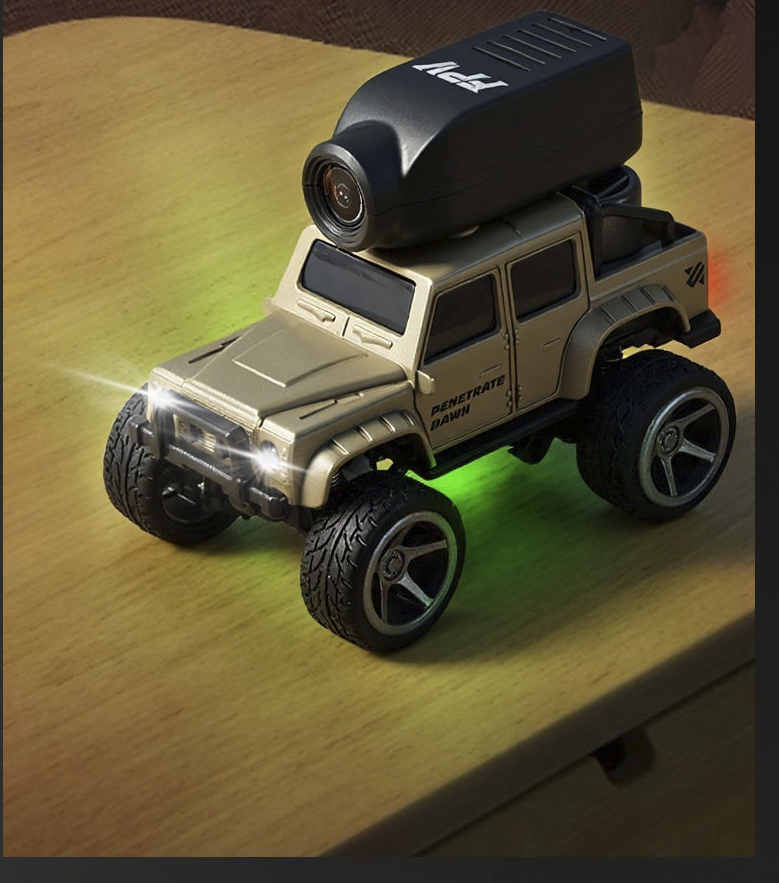 Машина на радиоуправлении KF32 1:64 с FPV камерой и управлением через приложение