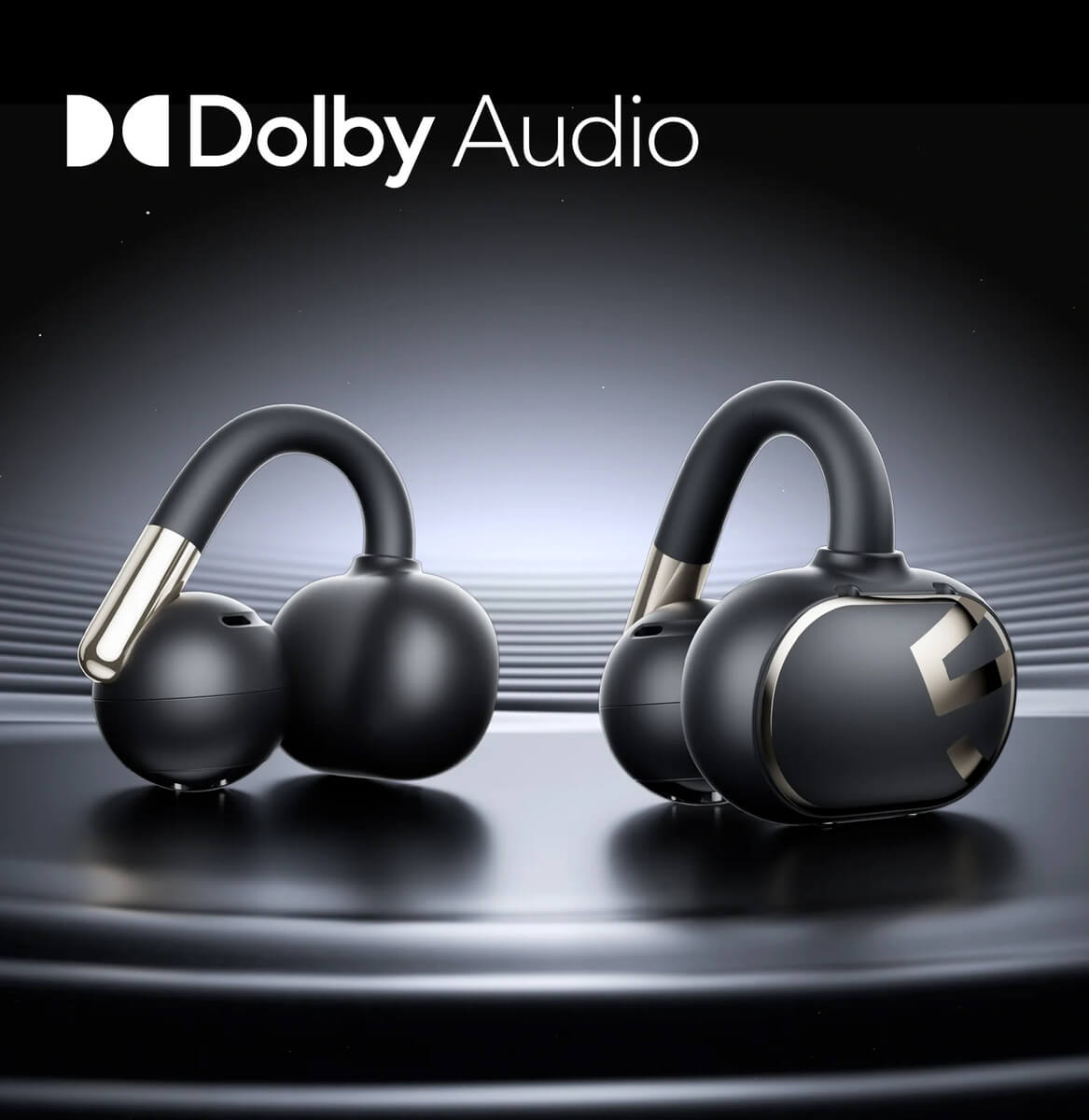 Бездротові навушники-кліпси SOUNDPEATS Clip1 відкритого типу з LDAC і Dolby Audio для Hi-Res звучання