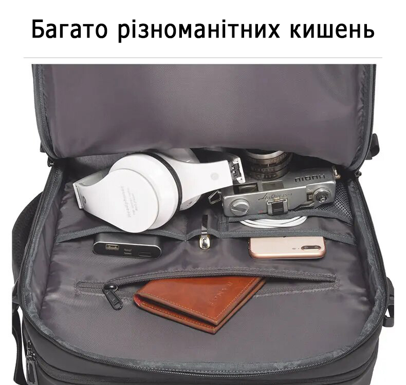 Дорожній рюкзак Bange BG1909D для ноутбука 17.3