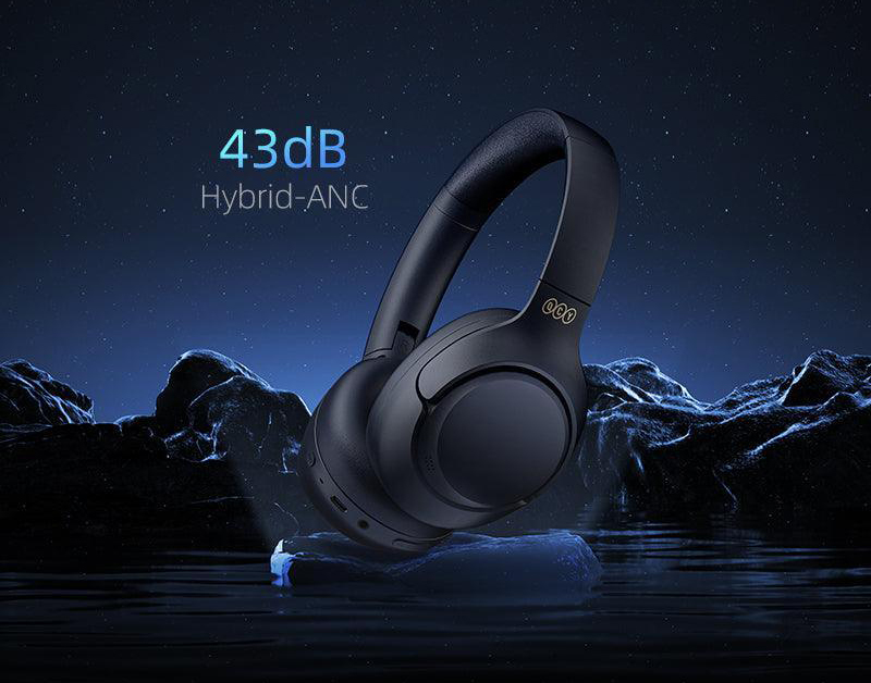 Бездротові навушники QCY H3 з гібридним шумозаглушенням та Hi-Res Audio