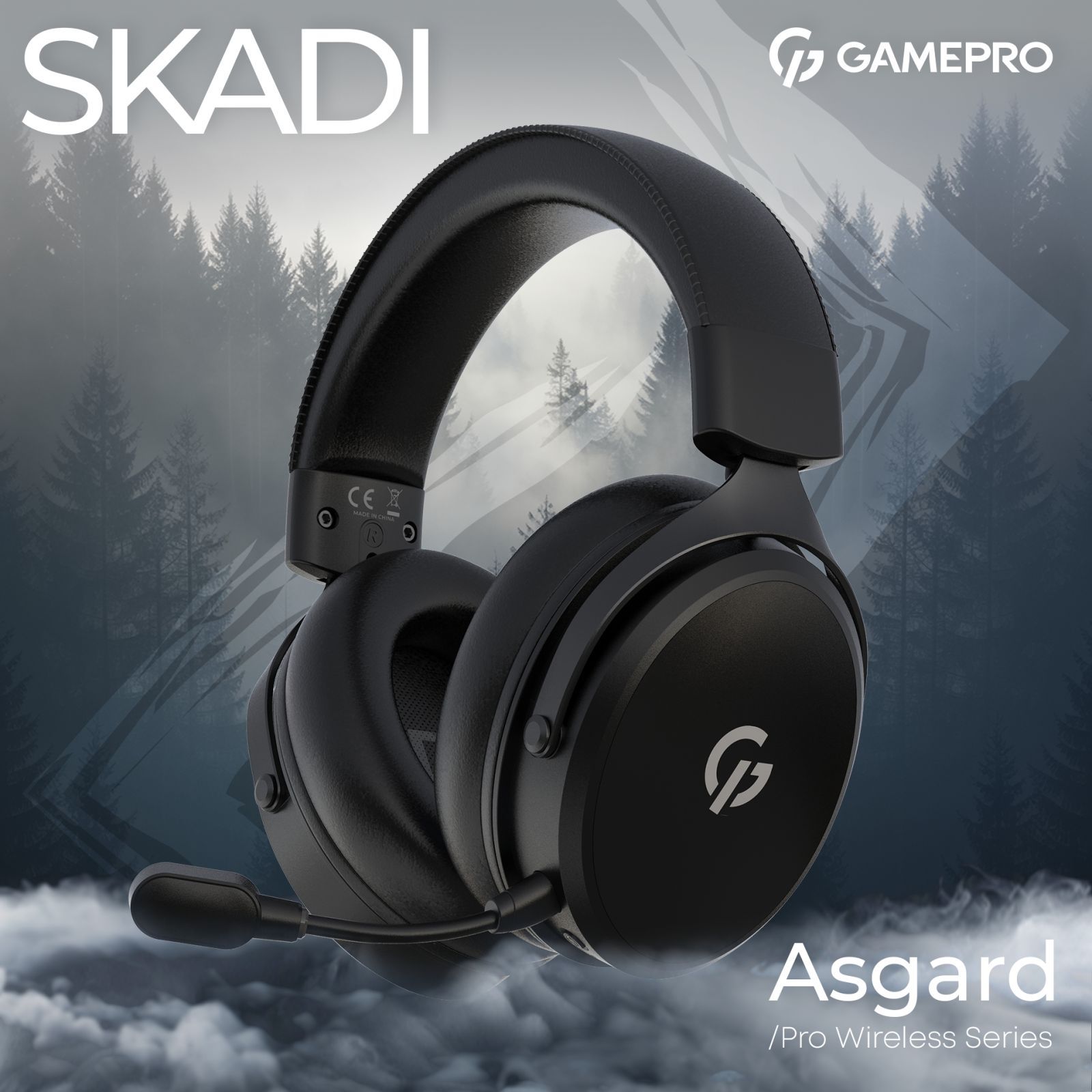 Игровые наушники GamePro Asgard Skadi с объемным звуком 7.1 и мощной автономностью