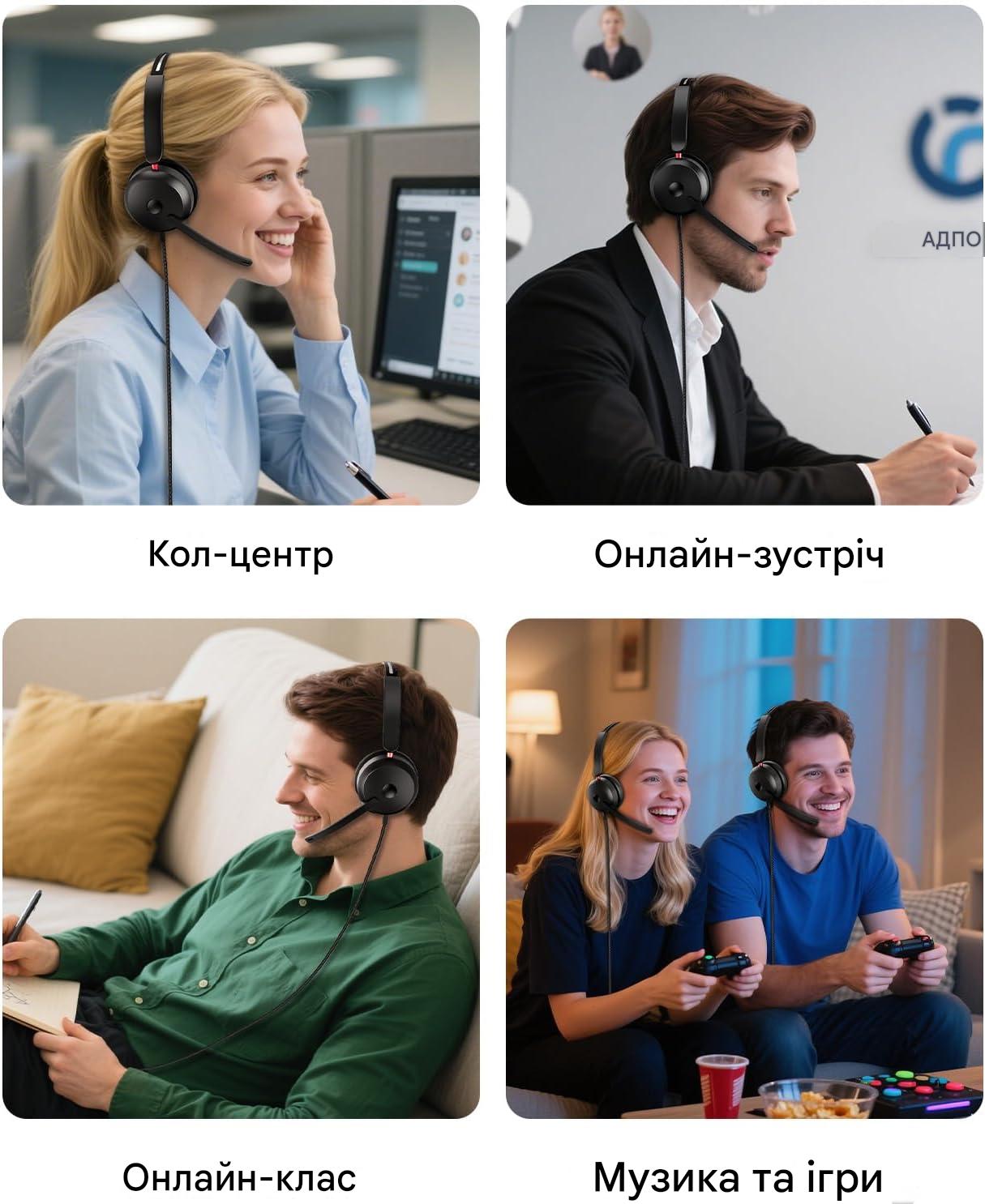 Дротова гарнітура ONIKUMA X81 з потрійним підключенням та мікрофоном із шумопоглинанням