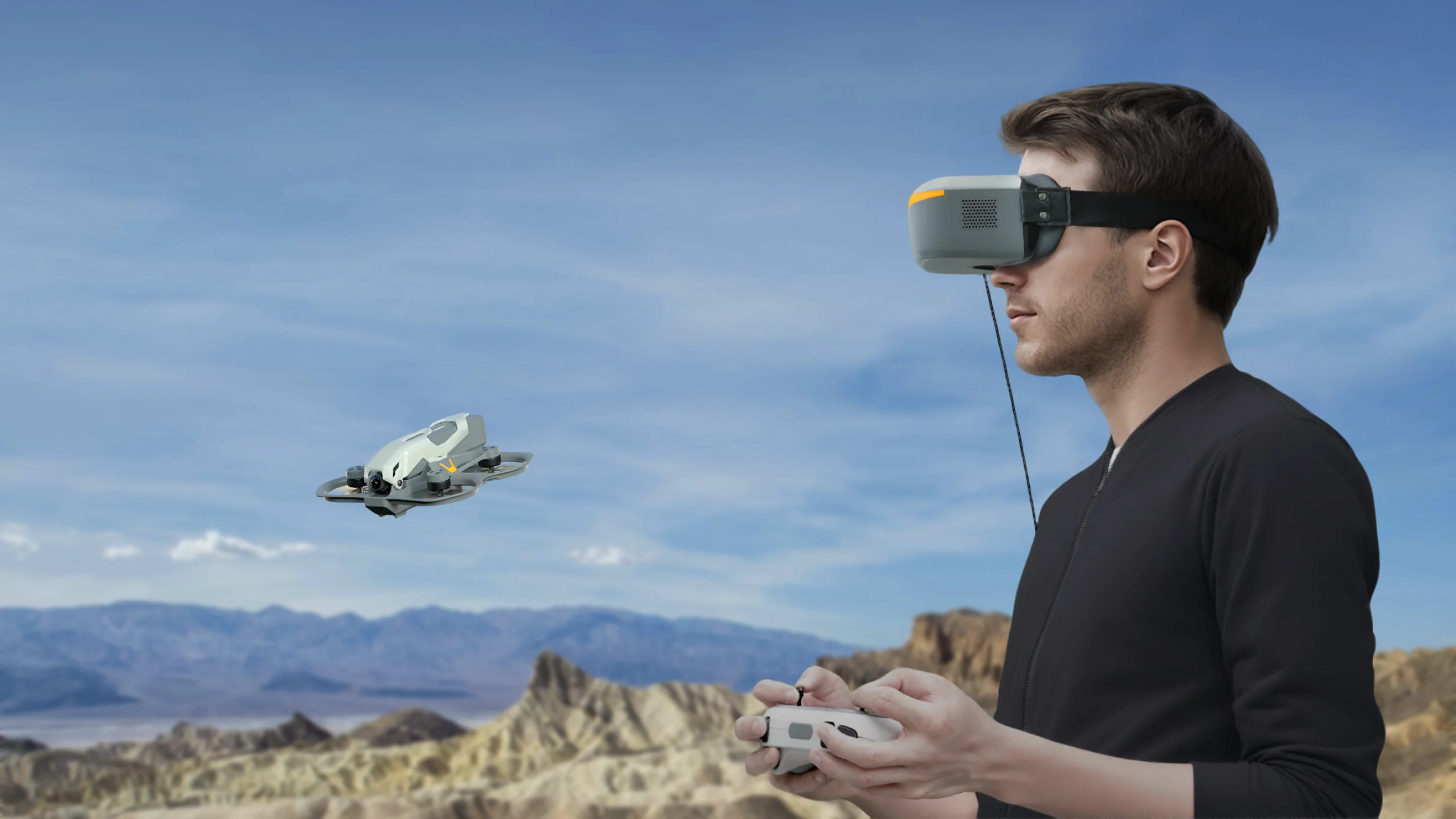 FPV-очки CADDXFPV Walksnail Ascent Goggles 1080p для идеального HD-погружения