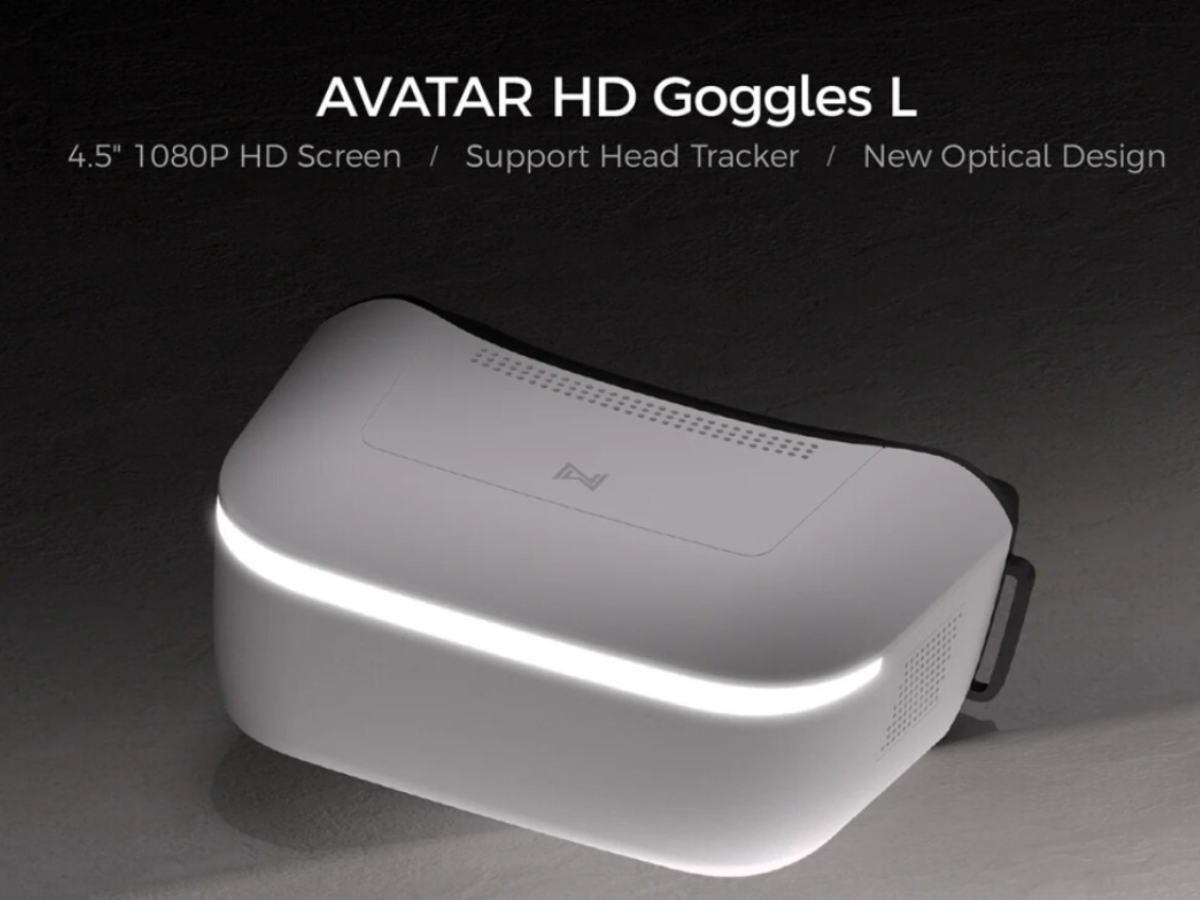 FPV очки CADDXFPV Walksnail Avatar HD Goggles L цифровые HD 1080p с низкой задержкой и записью DVR