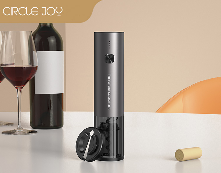 Электрическая открывалка для вина Circle Joy Future Sommelier TFS-002 с аккумулятором и резаком для фольги