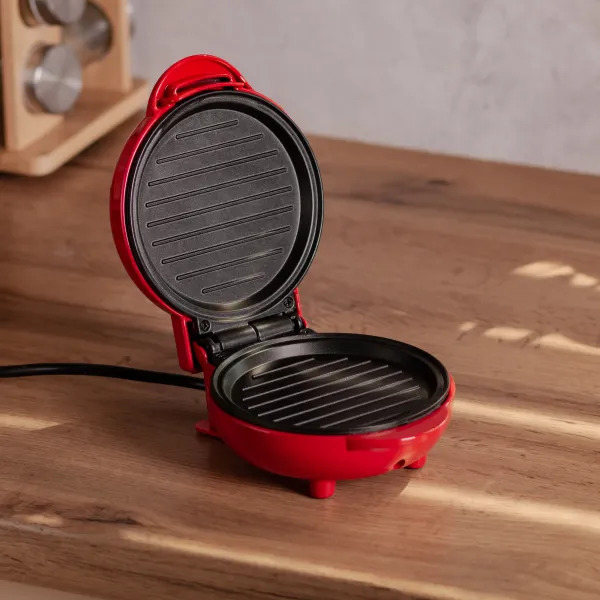 Электрогриль SOKANY SK-BBQ-853 550 Вт с двусторонним нагревом и антипригарными пластинами