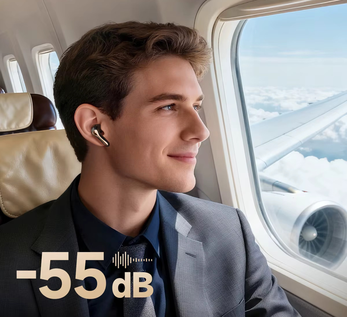 Беспроводные наушники SOUNDPEATS Air5 Pro+ xMEMS с ANC и Hi-Res звуком