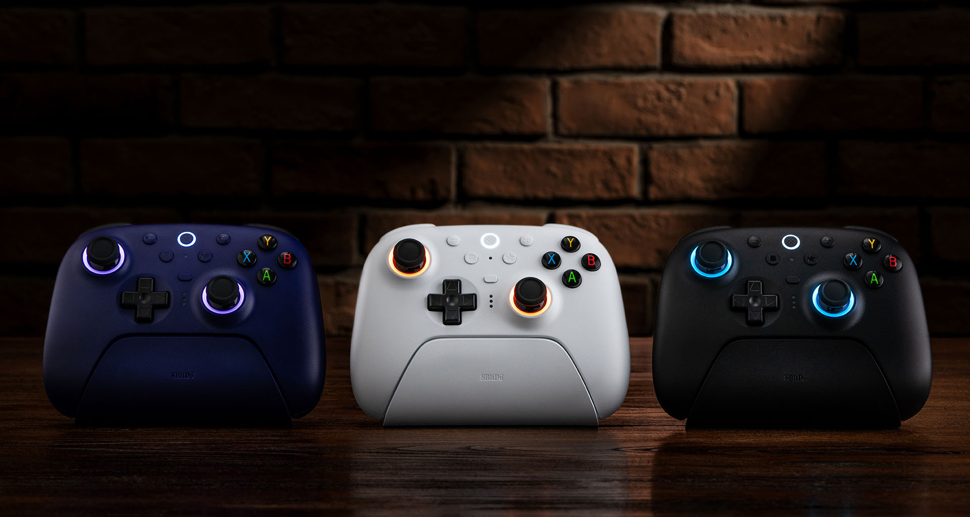 Бездротовий геймпад 8BitDo Ultimate 2 з TMR-джойстиками та зарядною док-станцією