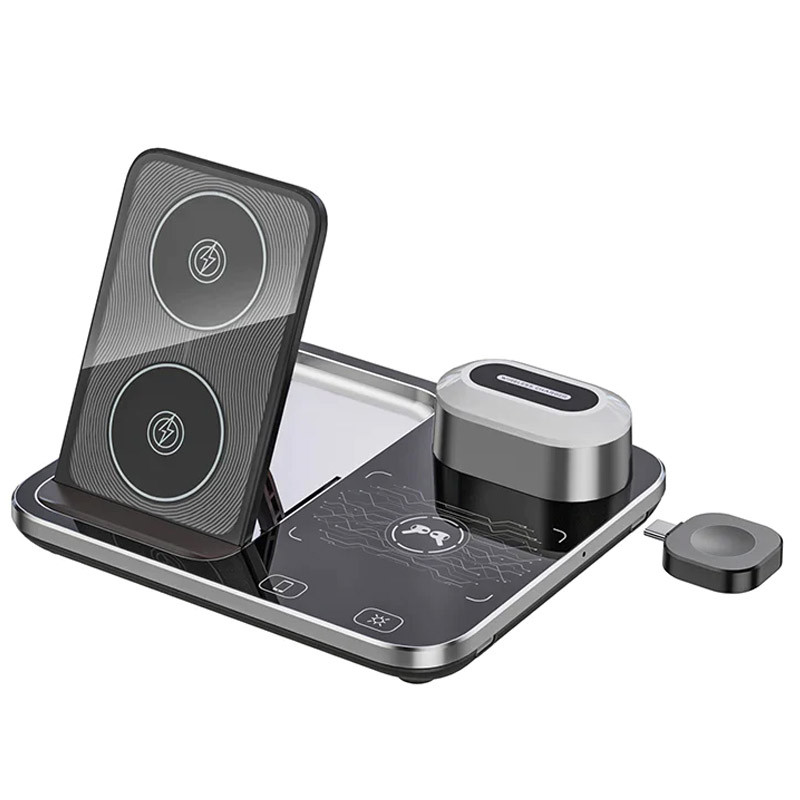 Bezdrotovyj Zaryadnyj Prystrij Epik R12 4 V 1 Z Pidsvichuvannyam Id2595